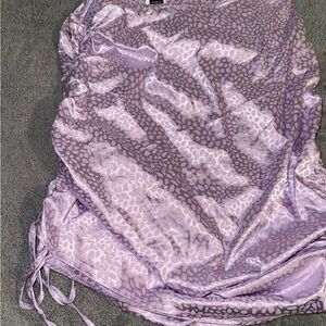 SHEIN Lavender Mini Skirt